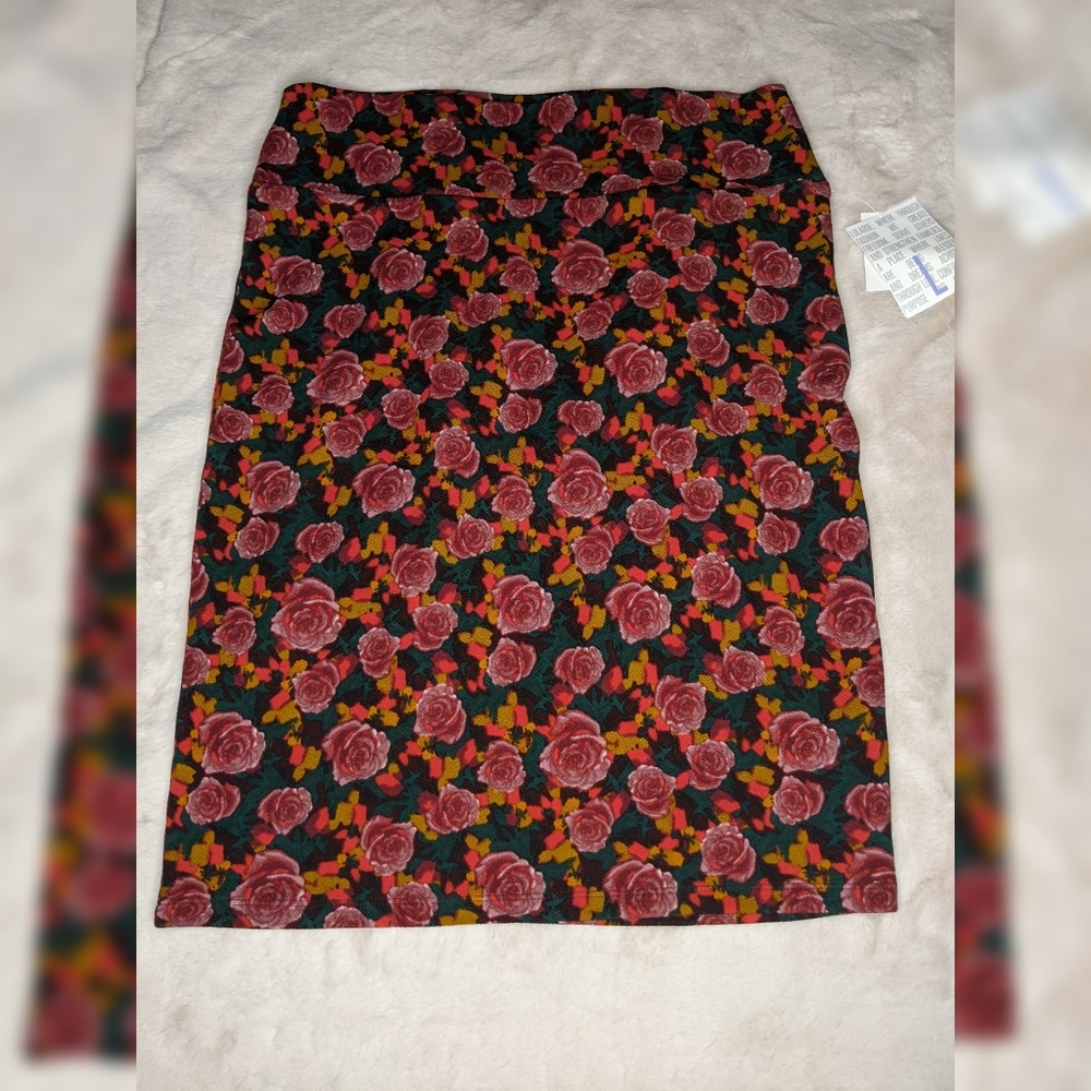 LuLaRoe Large Cassie Pencil Skirt